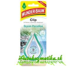 WunderBaum CLIP Ocean Paradise - autovôňa