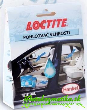 Pohlcovač vlhkosti v aute LOCTITE 2x50g