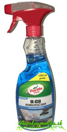 Rozmrazovač okien Turtle Wax DE-ICER 750ml