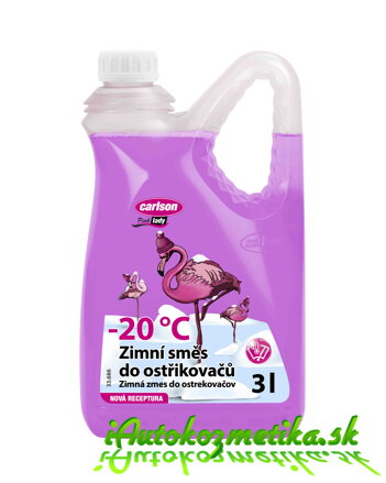 Zimná zmes ostrekovača Pink lady CARLSON -20°C - 3L